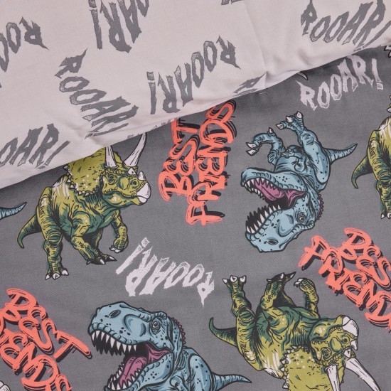 Σεντόνια Παιδικά Μονά Σετ Kids Prints 4931 Das Home (170x260 ) Με Λάστιχο 3Τεμ