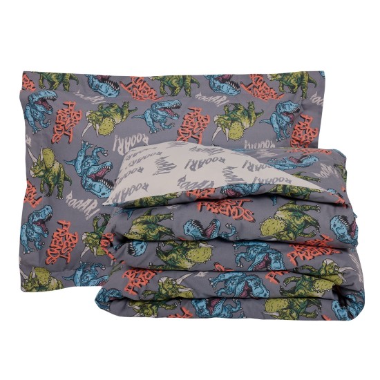 Σεντόνια Παιδικά Μονά Σετ Kids Prints 4931 Das Home (170x260 ) Με Λάστιχο 3Τεμ