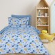 Σεντόνια Μονά Σετ Kids Prints 4935 Cotton Das Home (170x260 ) Με Λάστιχο 3Τεμ
