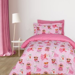 Σεντόνια Παιδικά Μονά Σετ Kids Prints 4938 Cotton Das Home (170x260) 3Τεμ