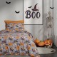 Σεντόνια Παιδικά Μονά Σετ Kids 4968 Grey-Orange Das Home (170x260) 3Τεμ