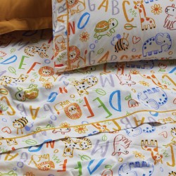 Σεντόνια Παιδικά Μονά Σετ Kids 4970 Multicolor Das Home (170x260) 3Τεμ