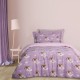 Παπλωματοθήκη Παιδική Μονή Σετ Kids 4972 Pink-Purple Cotton Das Home (160x240) 2Τεμ
