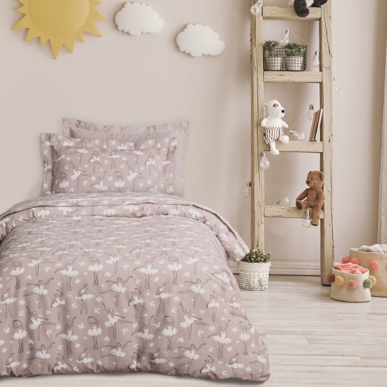 Σεντόνια Παιδικά Μονά Σετ Kid 4984 Micro Das Home (170x260) 3Τεμ