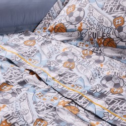 Σεντόνια Παιδικά Μονά Σετ Kid 4986 Micro Das Home (170x260) 3Τεμ