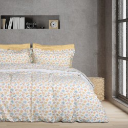 Παπλωματοθήκη Υπέρδιπλη Σετ Daily 3001 Cotton Das Home (220x240) 3Τεμ