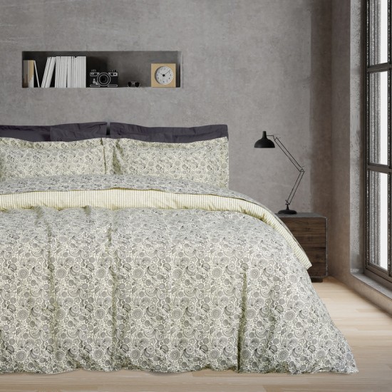 Παπλωματοθήκη Μονή Σετ Daily 3004 Cotton Das Home (160x240) 2Τεμ