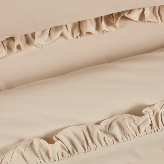 Σεντόνια Υπέρδιπλα Σετ Daily 3168 Percale Cotton Das Home (240x270) 4Τεμ