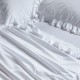 Σεντόνια Υπέρδιπλα Σετ Daily 3174 White Cotton Das Home (240x270) 4Τεμ