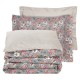 Σεντόνια King Σετ Daily 3176 Grey-Pink Cotton Das Home (260x280) 4Τεμ