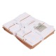 Ποτηρόπανα Σετ Kitchen 0831 Teracotta-White Cotton Das Home (30x50) 2Τεμ