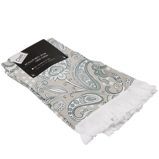 Ποτηρόπανα Σετ Kitchen 0890 Cotton Das Home (30x50) 2Τεμ