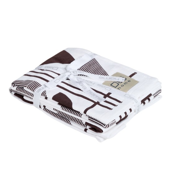 Ποτηρόπανα Σετ Kitchen 0740 Cotton Das Home (40x60) 2Τεμ