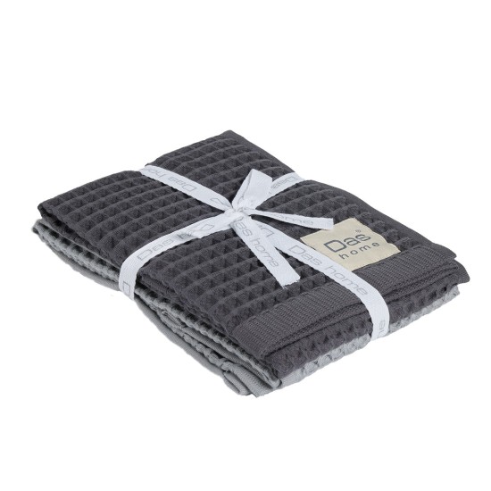 Ποτηρόπανα Σετ Kitchen 0801 Cotton Das Home (40x60) 2Τεμ