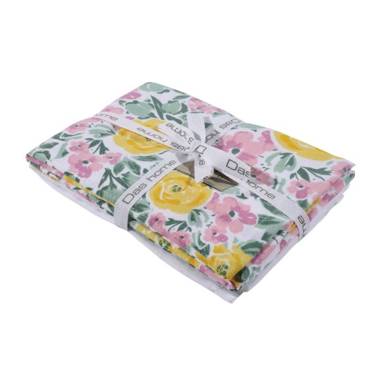 Ποτηρόπανα Σετ Kitchen Line 0639 Cotton Das Home (40x65) 2Τεμ