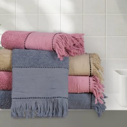 Πετσέτες Σετ Daily 0697 Cotton Das Home 3Τεμ