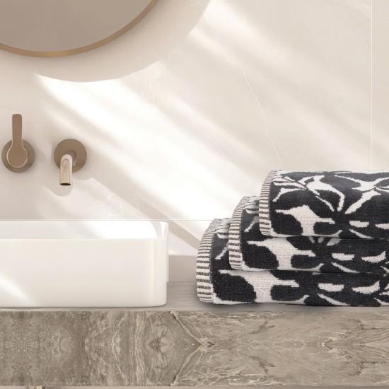 Πετσέτες Σετ Daily 0795 Jacquard Cotton Das Home 3Τεμ