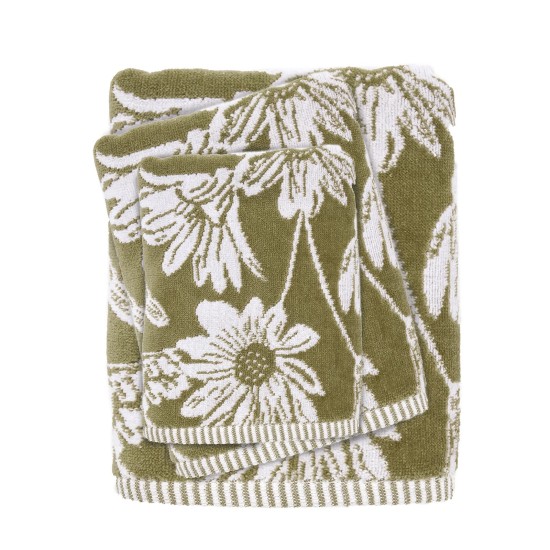 Πετσέτες Σετ Daily 0798 Jacquard Cotton Das Home 3Τεμ