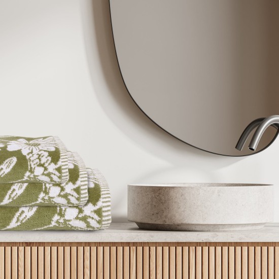 Πετσέτες Σετ Daily 0798 Jacquard Cotton Das Home 3Τεμ