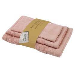 Πετσέτες Σετ Best 0832 Pink Cotton Das Home 3Τεμ