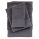 Πετσέτες Σετ Best 0835 Dark Grey Cotton Das Home 3Τεμ