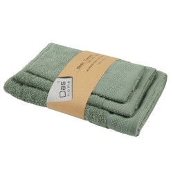 Πετσέτες Σετ Best 0836 Green Cotton Das Home 3Τεμ