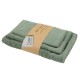 Πετσέτες Σετ Best 0836 Green Cotton Das Home 3Τεμ