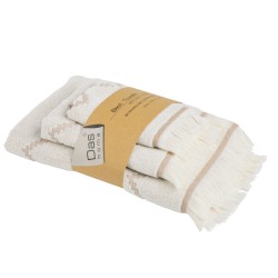 Πετσέτες Σετ Best 872 Cotton Das Home 3Τεμ