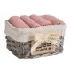 Πετσέτες Σετ 4003 Cotton Σε Καλάθι Das Home (30x30) 4Τεμ Πετσέτες Σετ 4003 Cotton Σε Καλάθι Das Home (30x30) 4Τεμ