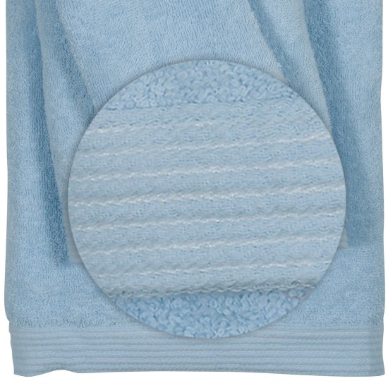 Πετσέτες Σετ Best Line Jacquard 0586 Cotton Das Home 3Τεμ