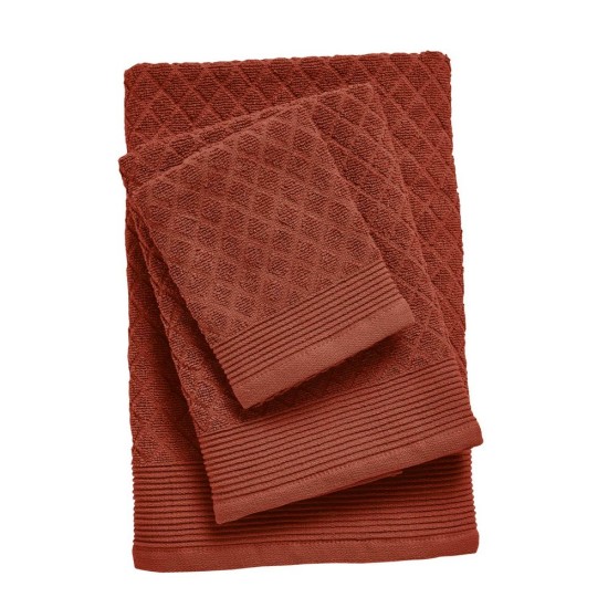 Πετσέτες Σετ Best Line Jacquard 0685 Cotton Das Home 3Τεμ