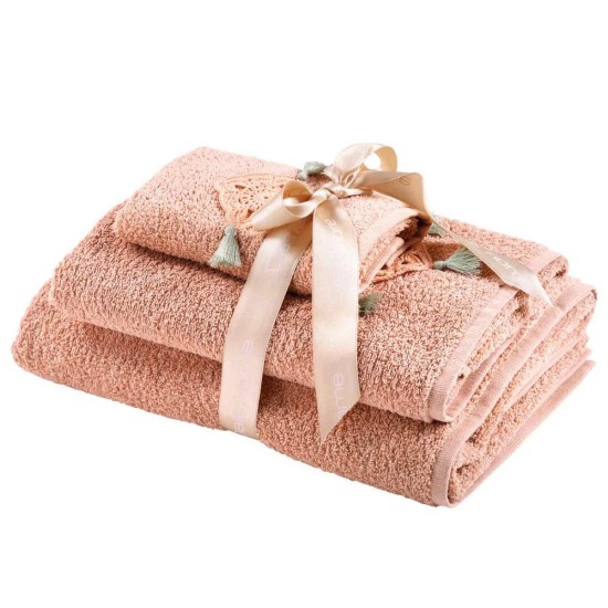 Πετσέτες Σετ Daily 0729 Cotton Das Home 3Τεμ