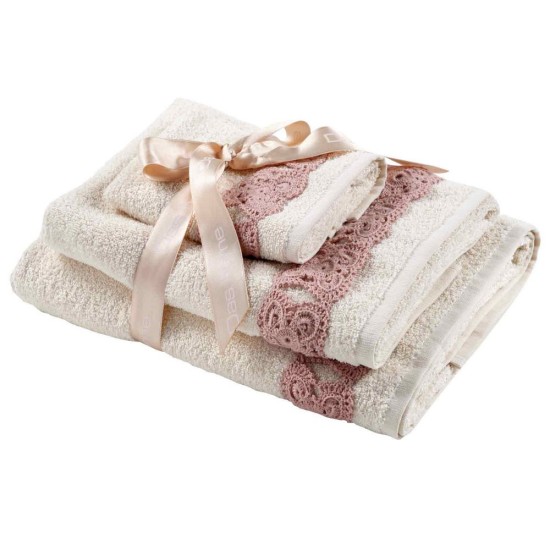Πετσέτες Σετ Daily 0733 Cotton Das Home 3Τεμ