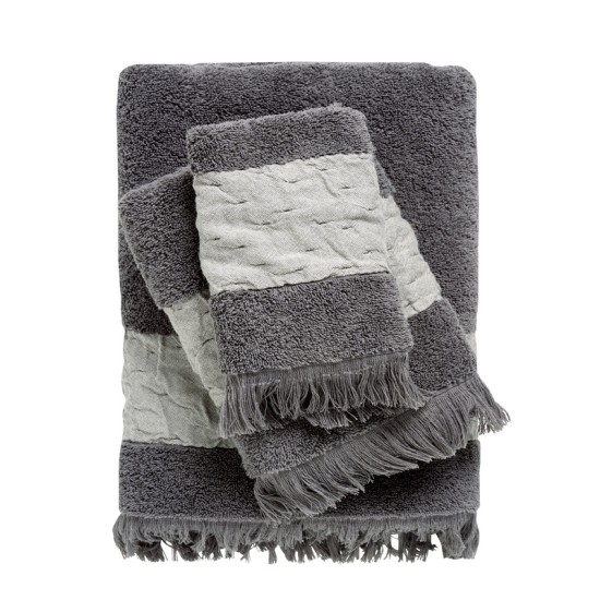 Πετσέτες Σετ Daily 0746 Jacquard Cotton Das Home 3Τεμ