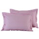 Μαξιλαροθήκες Σετ Best Line Colours 1012 Pink Cotton Das Home (50x70+5) 2Τεμ