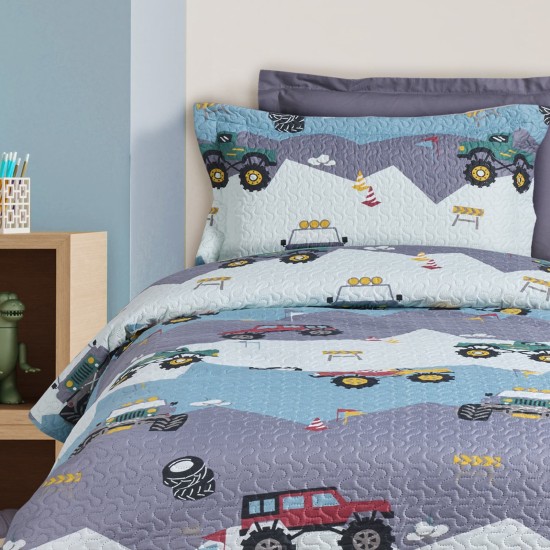 Μαξιλαροθήκες Παιδικές Σετ Kids Prints 4926 Micro Das Home (50x70+5) 2Τεμ