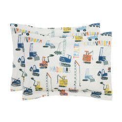 Μαξιλαροθήκες Παιδικές Σετ Kid 4982 Micro Das Home (50x70+5) 2Τεμ