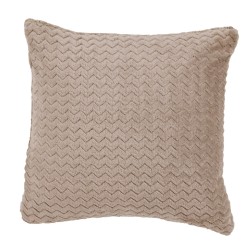 Διακοσμητικό Μαξιλάρι Blankets 1367 Taupe Fleece Das Home (40x40) 1Τεμ