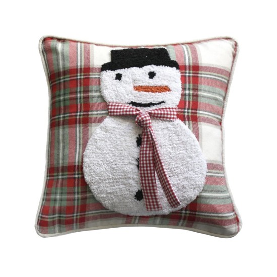 Μαξιλάρι Διακοσμητικό Χριστουγεννιάτικο Christmas 0847 Red-White Das Home (40x40) 1Τεμ