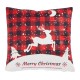 Μαξιλάρι Διακοσμητικό Χριστουγεννιάτικο Christmas 0853 Red Das Home (45x45) 1Τεμ