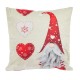 Μαξιλάρι Διακοσμητικό Χριστουγεννιάτικο Christmas 0855 Ivory-Red Das Home (45x45) 1Τεμ