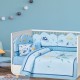 Πάντα Κούνιας Baby Prints 4935 Cotton Das Home (45x195) 1Τεμ