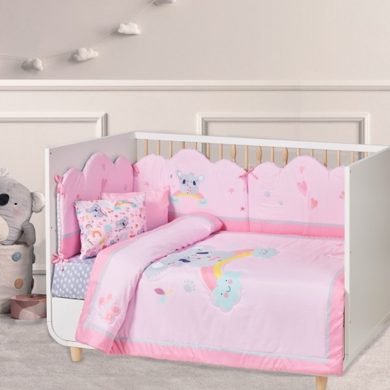 Κουβερλί Βρεφικό Κούνιας Baby Prints 4934 Micro Das Home (110x150) 1Τεμ