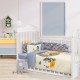 Σεντόνια Κούνιας Σετ Smile Line Digital Prints 4850 Cotton Das Home (125x170) 3Τεμ
