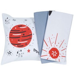 Σεντόνια Κούνιας Σετ Smile Line Digital Prints 4851 Cotton Das Home (125x170) 3Τεμ