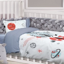 Σεντόνια Κούνιας Σετ Smile Line Digital Prints 4851 Cotton Das Home (125x170) 3Τεμ