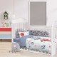 Σεντόνια Κούνιας Σετ Smile Line Digital Prints 4851 Cotton Das Home (125x170) 3Τεμ