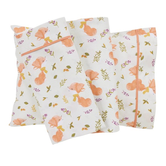 Σεντόνια Βρεφικά Κούνιας Σετ Baby 4978 Beige-Teracotta Cotton Das Home (130x170) 3Τεμ