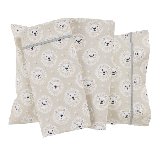 Σεντόνια Παιδικά Μονά Σετ Kids 4979 Taupe Cotton Das Home (170x260) 3Τεμ