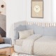 Σεντόνια Παιδικά Μονά Σετ Kids 4979 Taupe Cotton Das Home (170x260) 3Τεμ